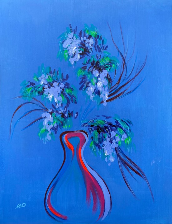 Pintura titulada "Original painting "…" por Olga Rokhmanyuk (ROArtUS), Obra de arte original, Acrílico