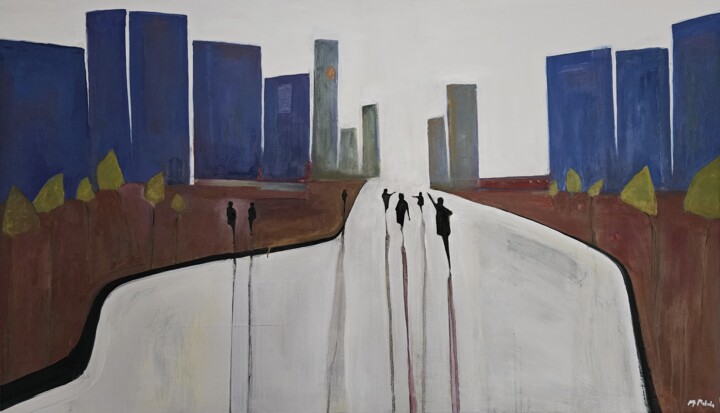 Warszauer II 绘画, 27.6x47.2 in