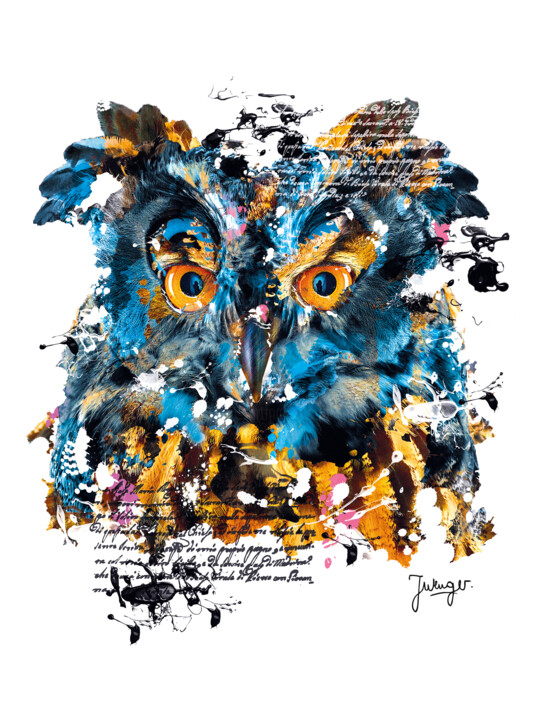 Hibou majestueux 数字艺术