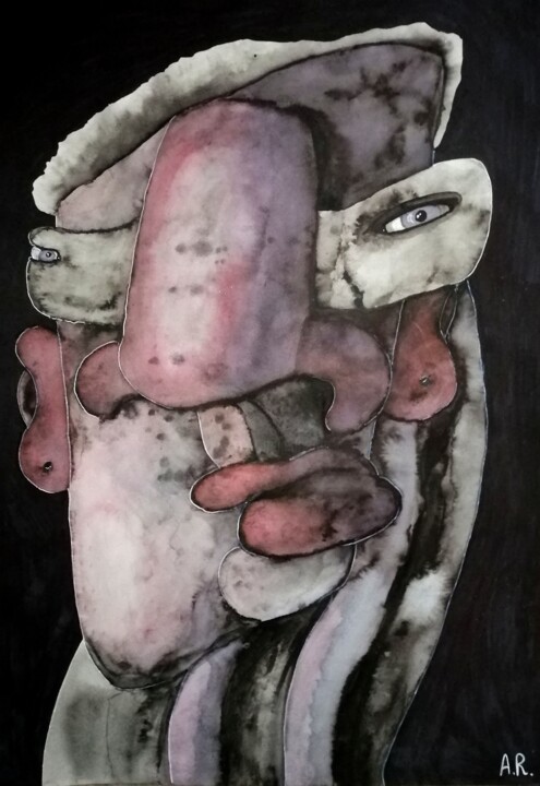 绘画,  16.5x11.7 in 