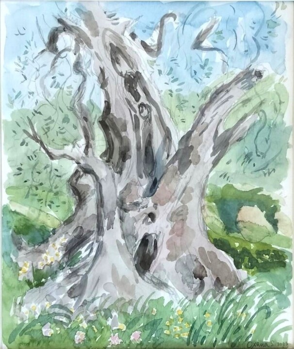 Painting,  11.4x9.5 in 