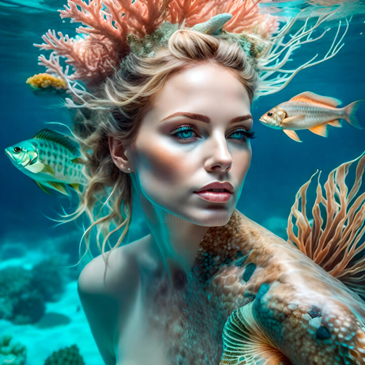 Mermaid No.7 数字艺术