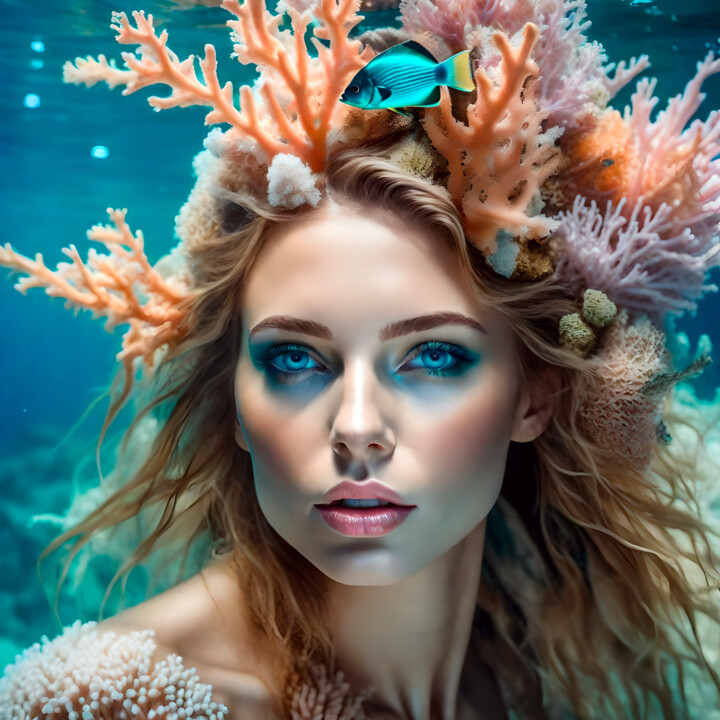 Mermaid No.10 数字艺术