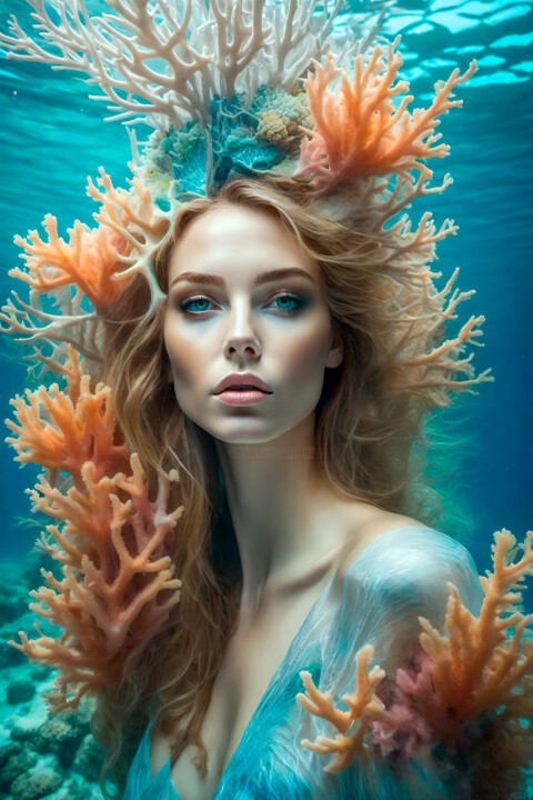 Mermaid No.15 数字艺术