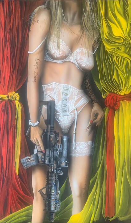 PopArt N° 5 绘画, 31.5x19.7 in