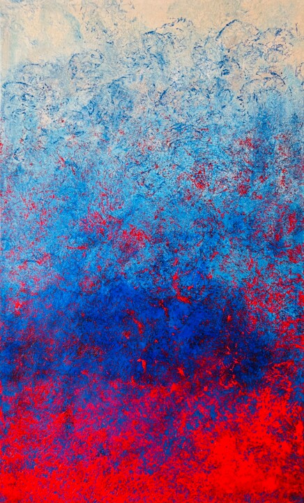Deep Sea Industrial Fishing 绘画, 61x37.4 in