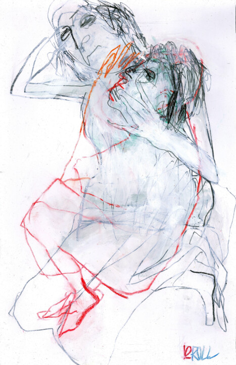 Ein Paar II 图画, 13.8x8.9 in