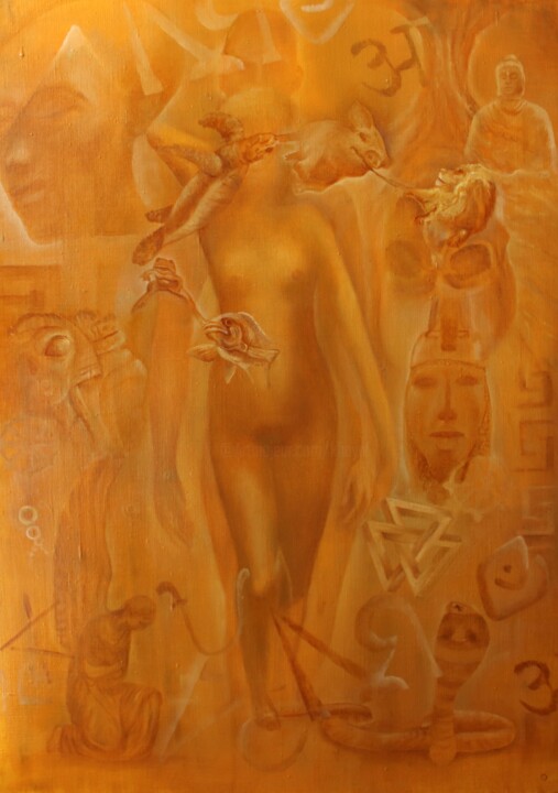 Архетипика подсознательного 绘画, 27.6x19.7 in