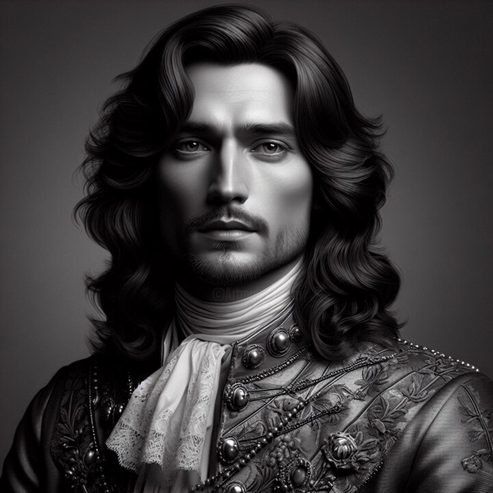 Louis XIV 数字艺术