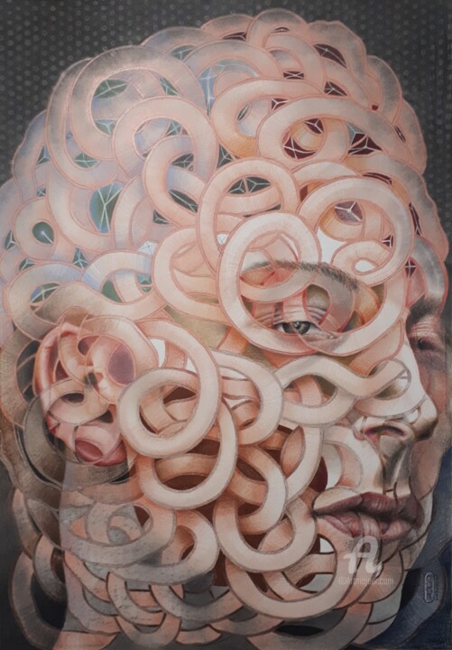 图画,  39.4x27.6 in 
