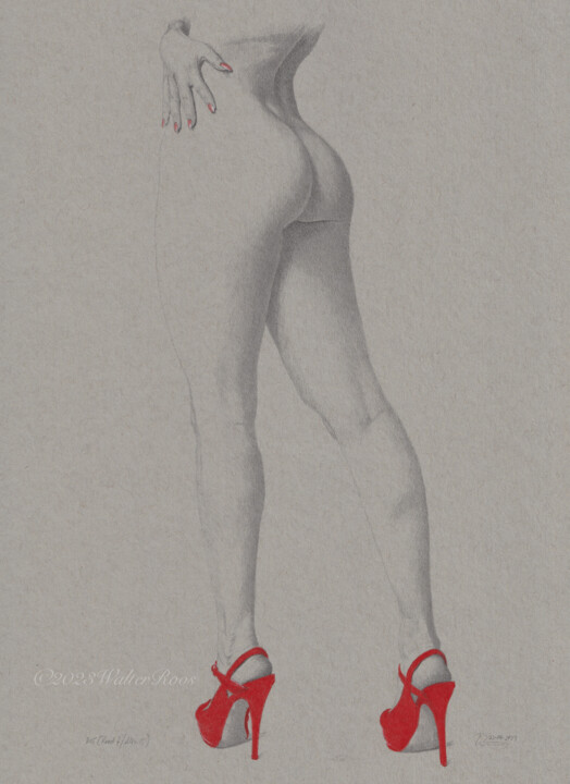 "Rred Nr.7 (0:15)" 图画, 11.9x8.6 in