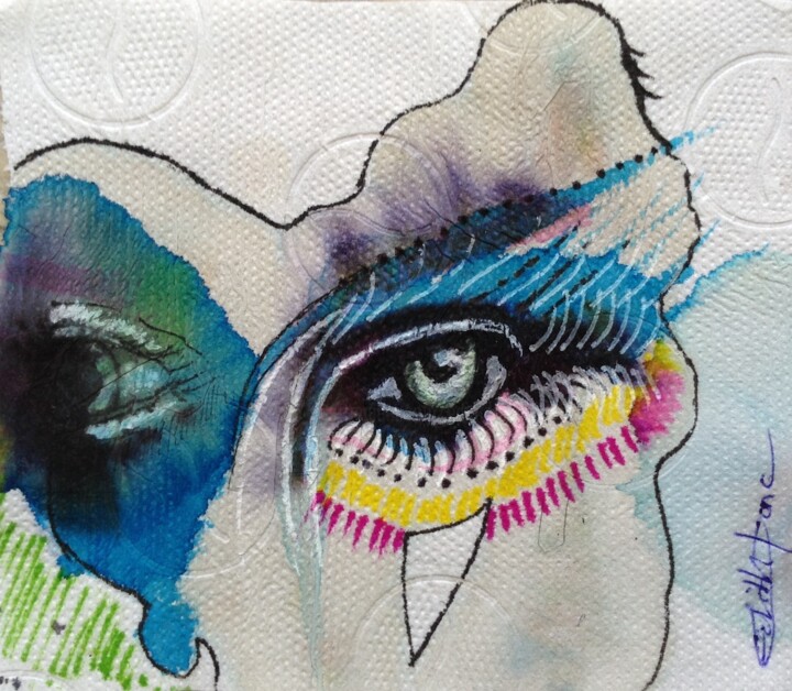 图画,  3.5x3.9 in 