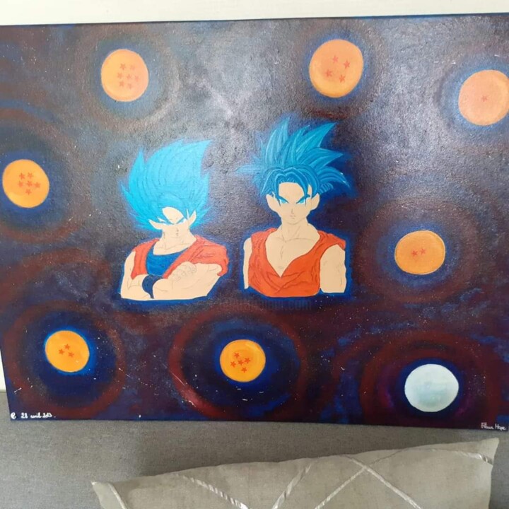 Dragon Ball 绘画, 23.6x31.5 in