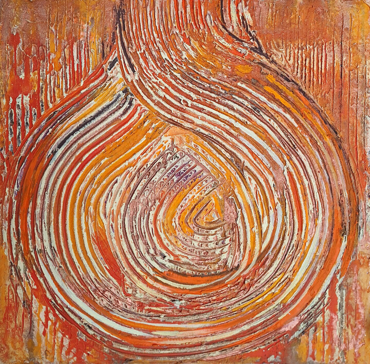 绘画,  19.7x19.7 in 