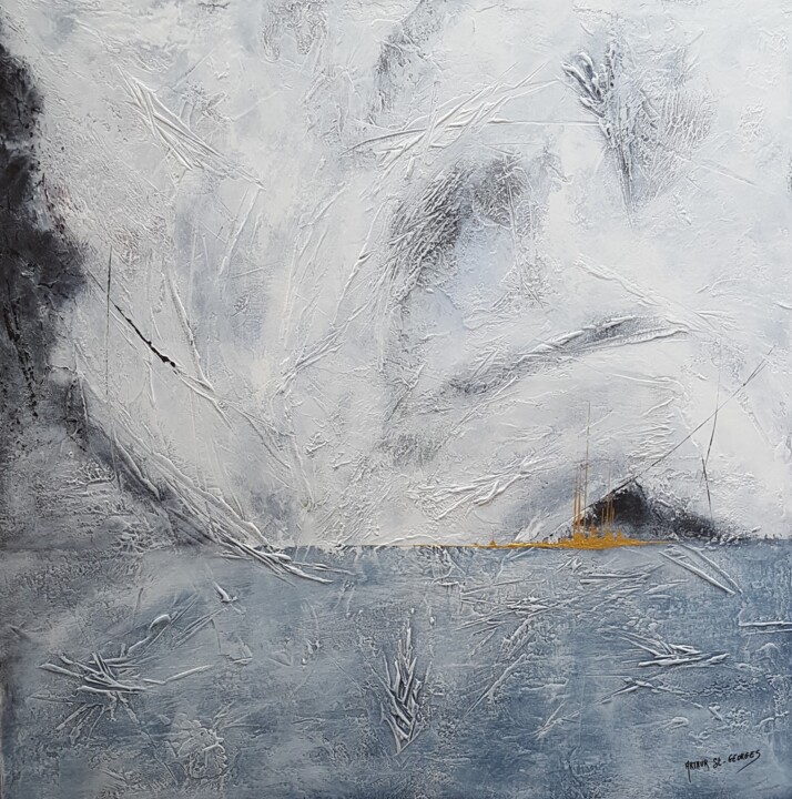 Valhalla 绘画, 39.4x39.4 in