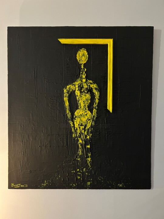 绘画 标题为“L’inconnue” 由David Josset, 原创艺术品, 丙烯