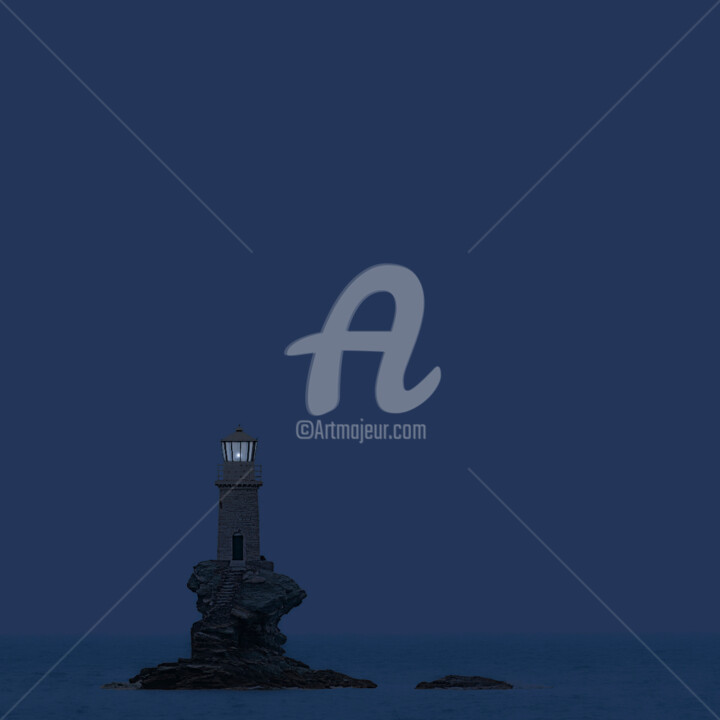 Photography titled "_Le phare" by Corpron, Original Artwork, Digital Photography