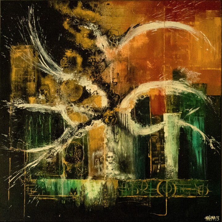 绘画,  39.4x39.4 in 