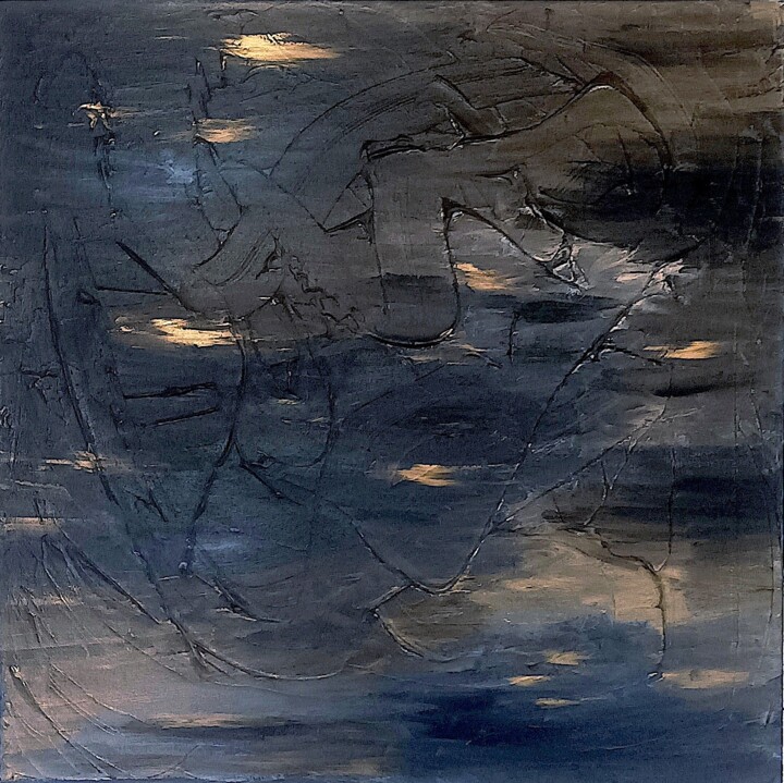 Peinture intitulée "Stéropès" par Renaud Angerville-Langlois, Œuvre d'art originale, Acrylique Monté sur Châssis en bois