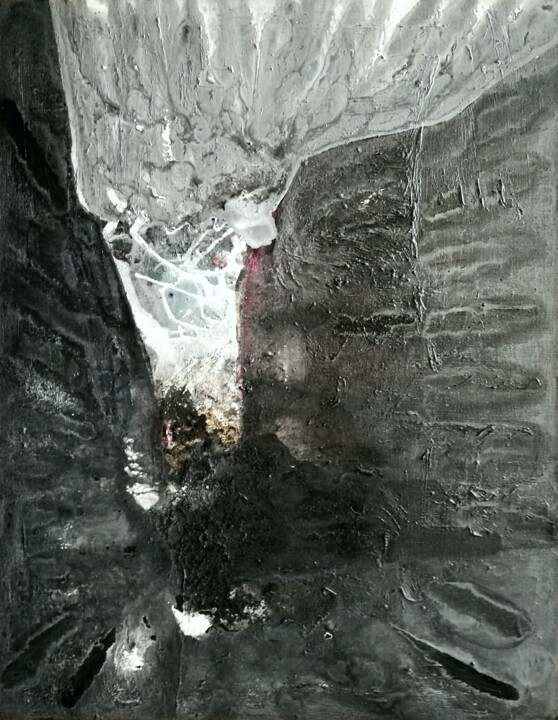 50 shades of gray-1 绘画, 35.4x27.6 in