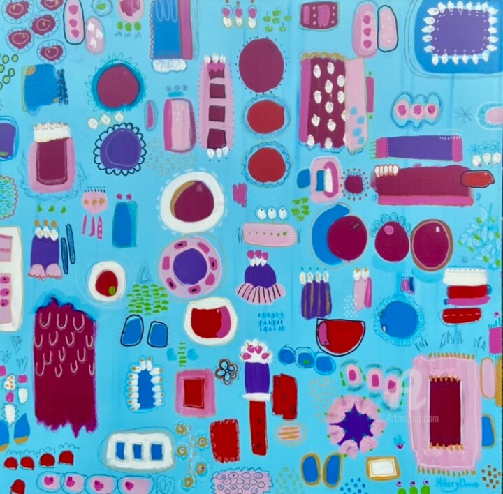 Candy Shop 绘画, 36x36 in