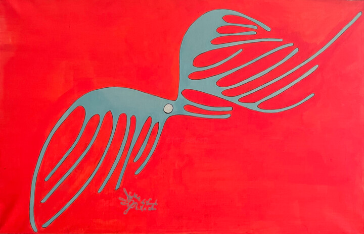 绘画,  29.5x45.3 in 