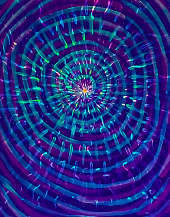 Pintura intitulada "Mesmerize" por Troy Wilson-Ripsom, Obras de arte originais, Acrílico Montado em Armação em madeira