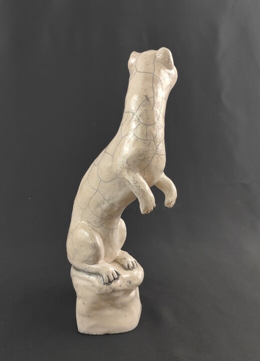 hermine assise 雕塑, 11.8x5.1 in