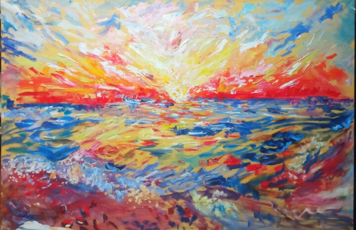 Painting,  39.4x59.1 in 