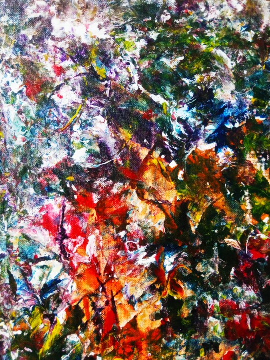 The one who lights the lights in the Universe 绘画, 19.7x15.8 in