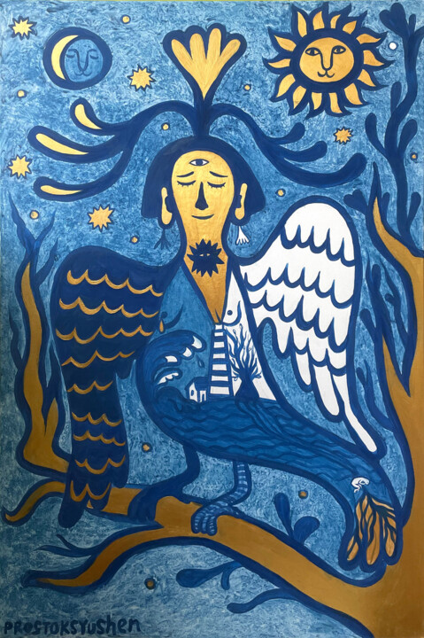Conjunction Painting, 47.2x31.5 in
