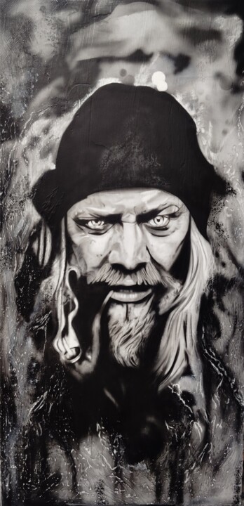 pirate 绘画, 47.2x24.4 in