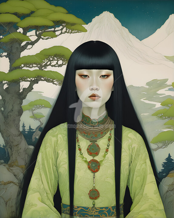 Digital Arts titled "Roots ||" by Ilkim Ergan, Original Artwork, AI generated image