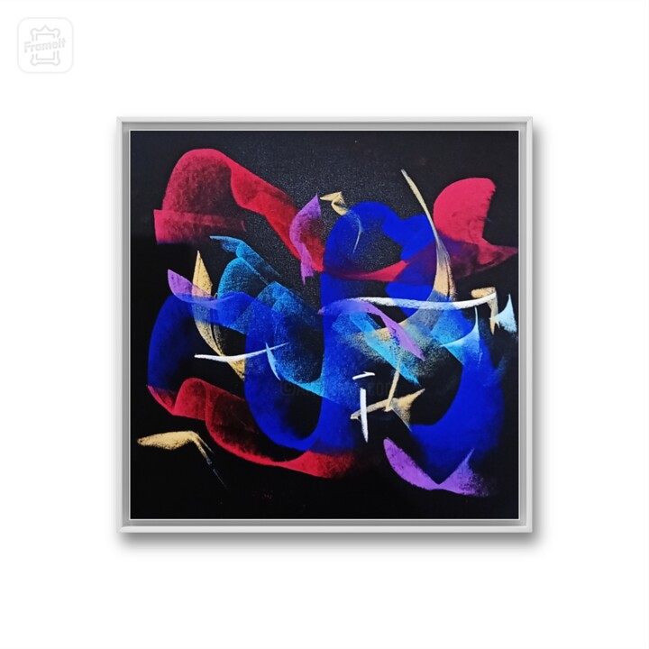 Drawing titled "Series Creation of…" by Eugene Pitenin, Original Artwork, Pastel