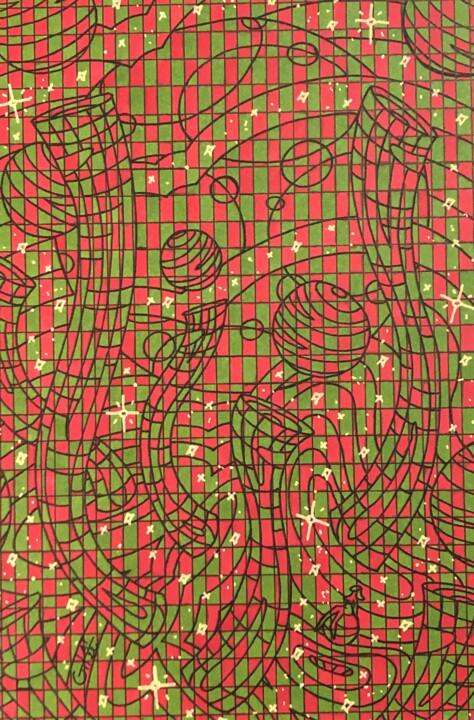 Dessin intitulée "Les orgues de la cr…" par Vincent Gibert, Œuvre d'art originale, Marqueur