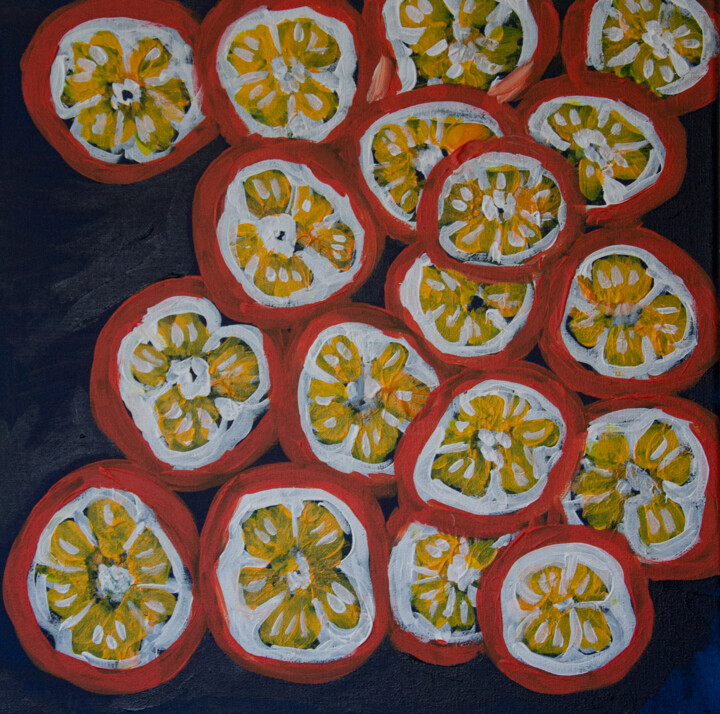 绘画,  15.8x15.8 in 