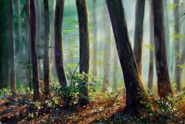Painting,  13.6x19.7 in 