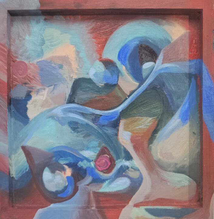 绘画,  11.8x11.8 in 