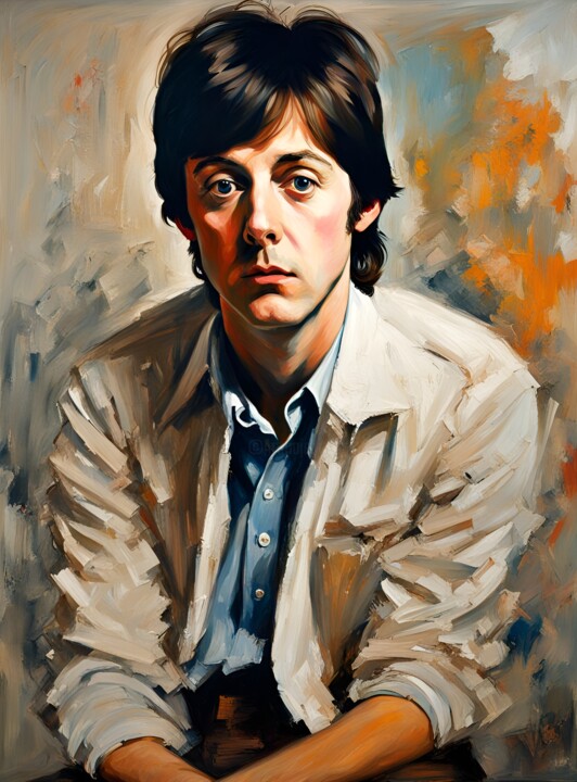Paul McCartney 数字艺术
