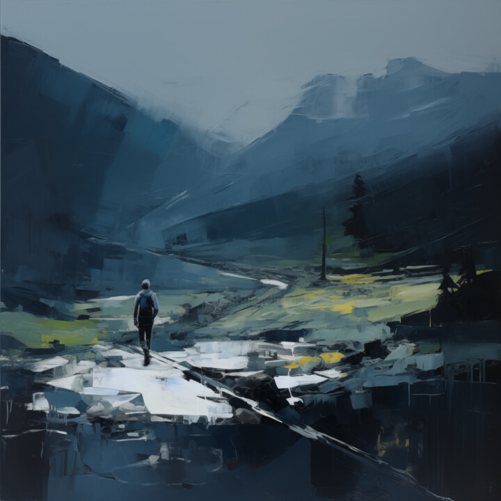 Beginning of the Journey Digitale Kunst