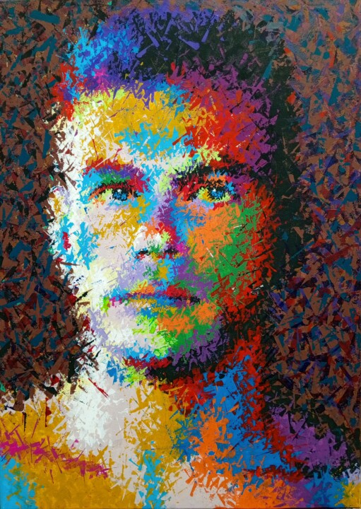 Jean-Claude Van Damme Картина, 27,6x19,7 in