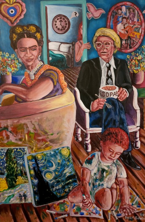 Los años maravillosos 绘画, 36x24 in