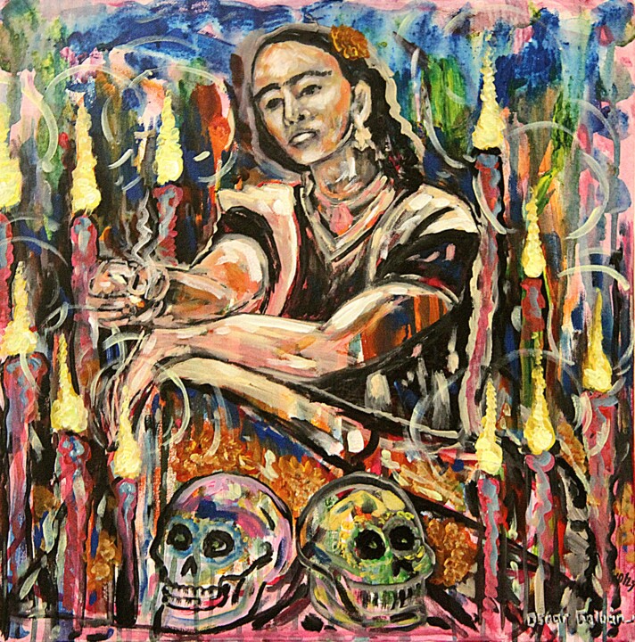 绘画,  20x20 in 
