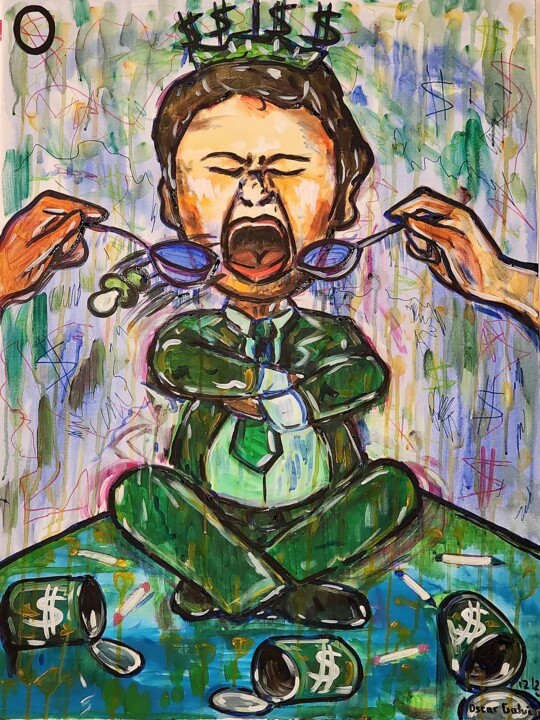 El mocoso 0 绘画, 40x30 in