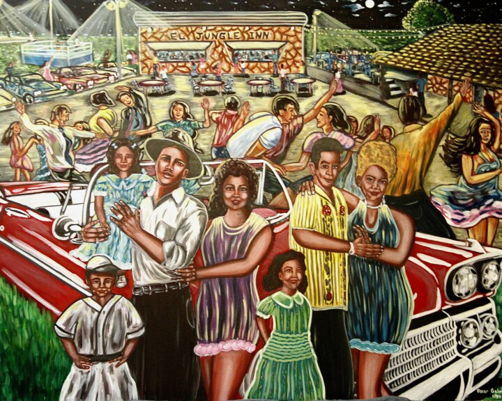 Familia 绘画, 48x60 in