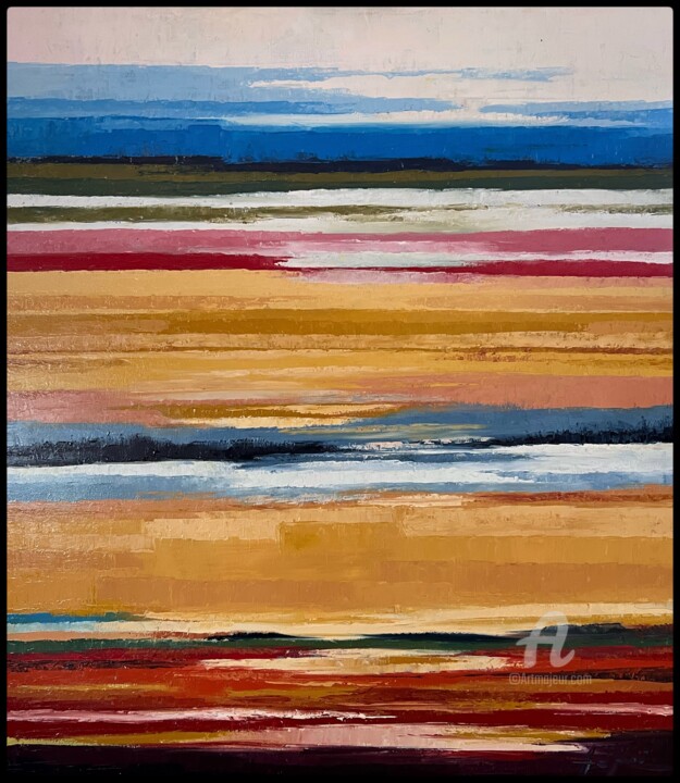 Pintura titulada "Roads" por Anamaria Cepoi, Obra de arte original, Oleo