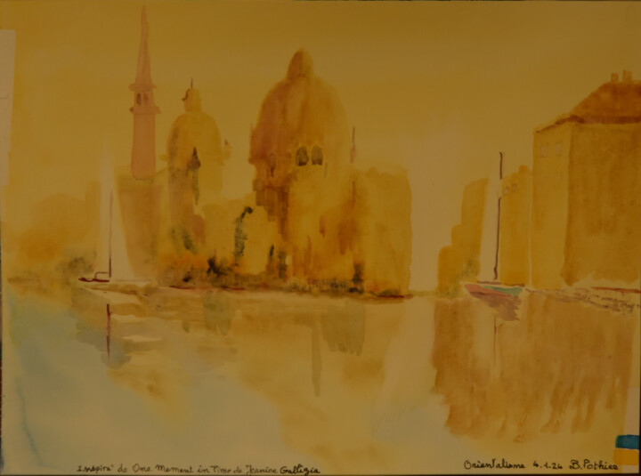 Orientalisme Painting, 8.3x11 in
