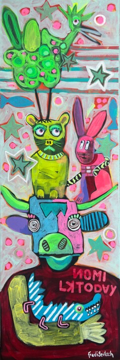 绘画,  47.2x15.8 in 