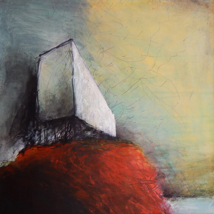 Unité d´habitation soft 绘画, 27.6x27.6 in