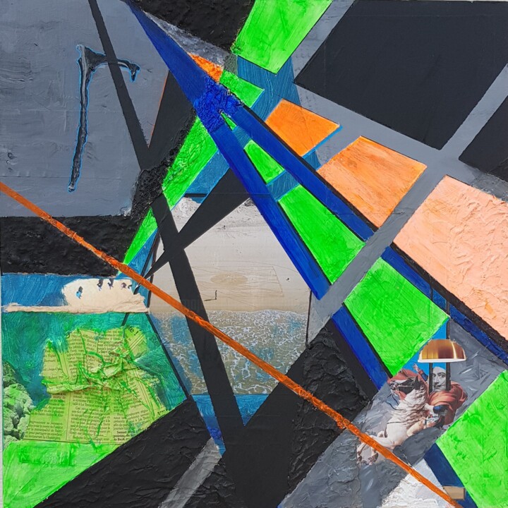 绘画,  19.7x19.7 in 